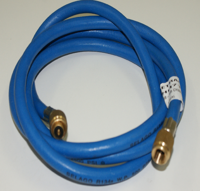 45398-6B Charging Hose 72" Blue (1/4" SAE)
