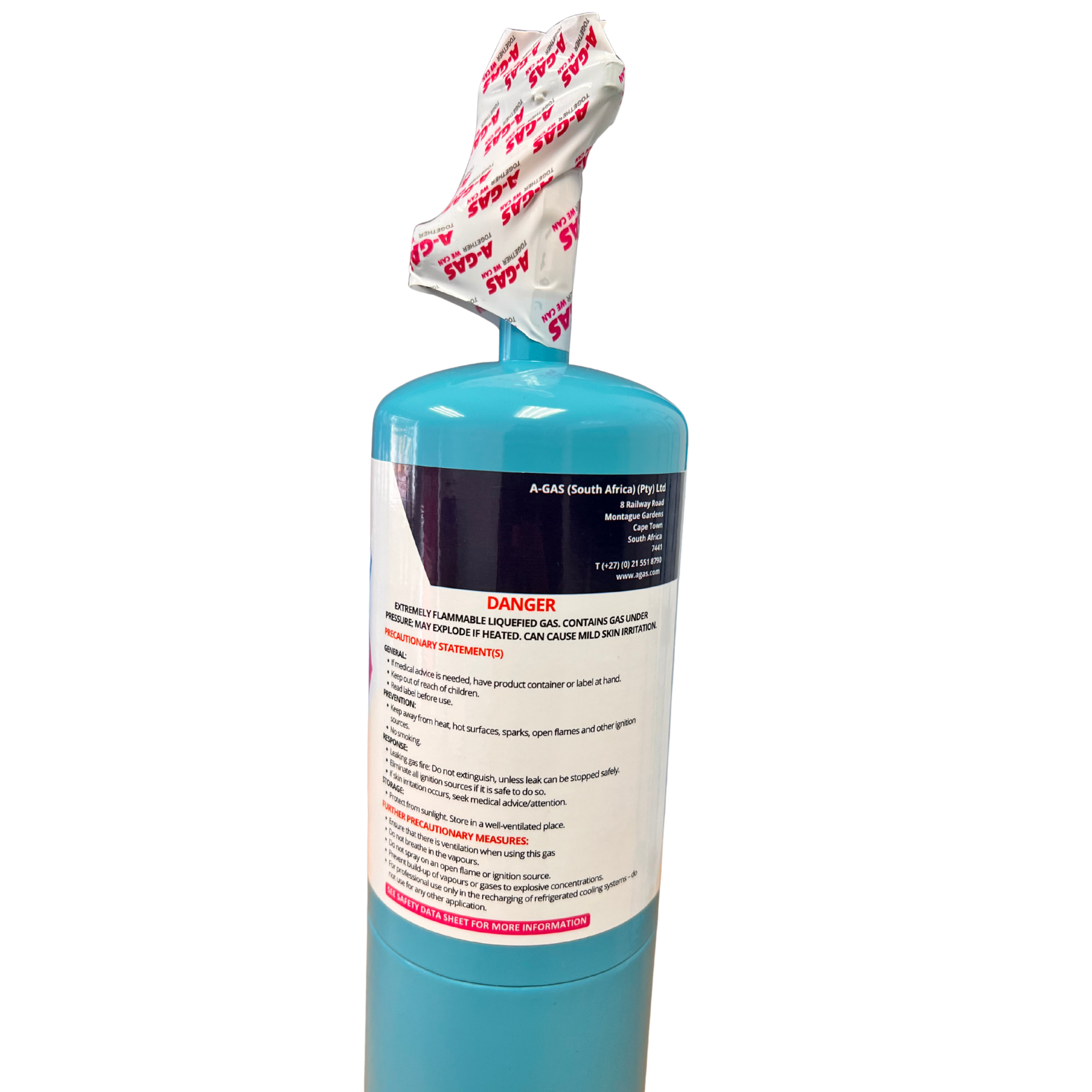 R32 Refrigerant Grade in 650g Aerosol incl Valve