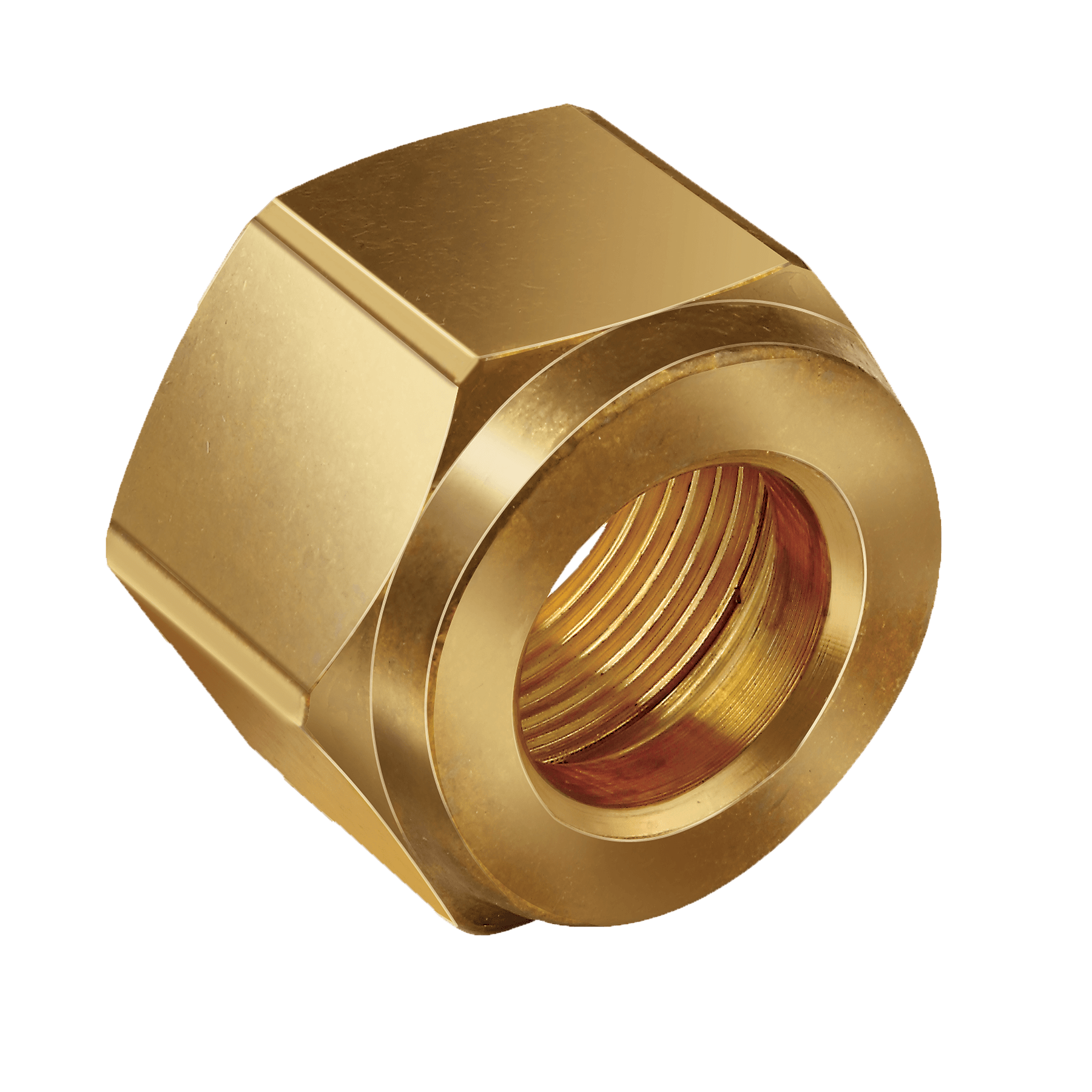 NS4-12 Brass Forged Flare Nut 3/4"