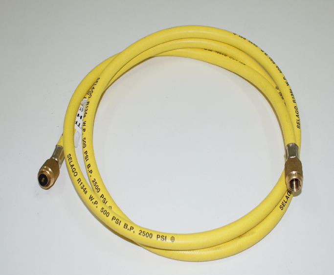 45398-6Y Charing Hose 72" Yellow (1/4" SAE)