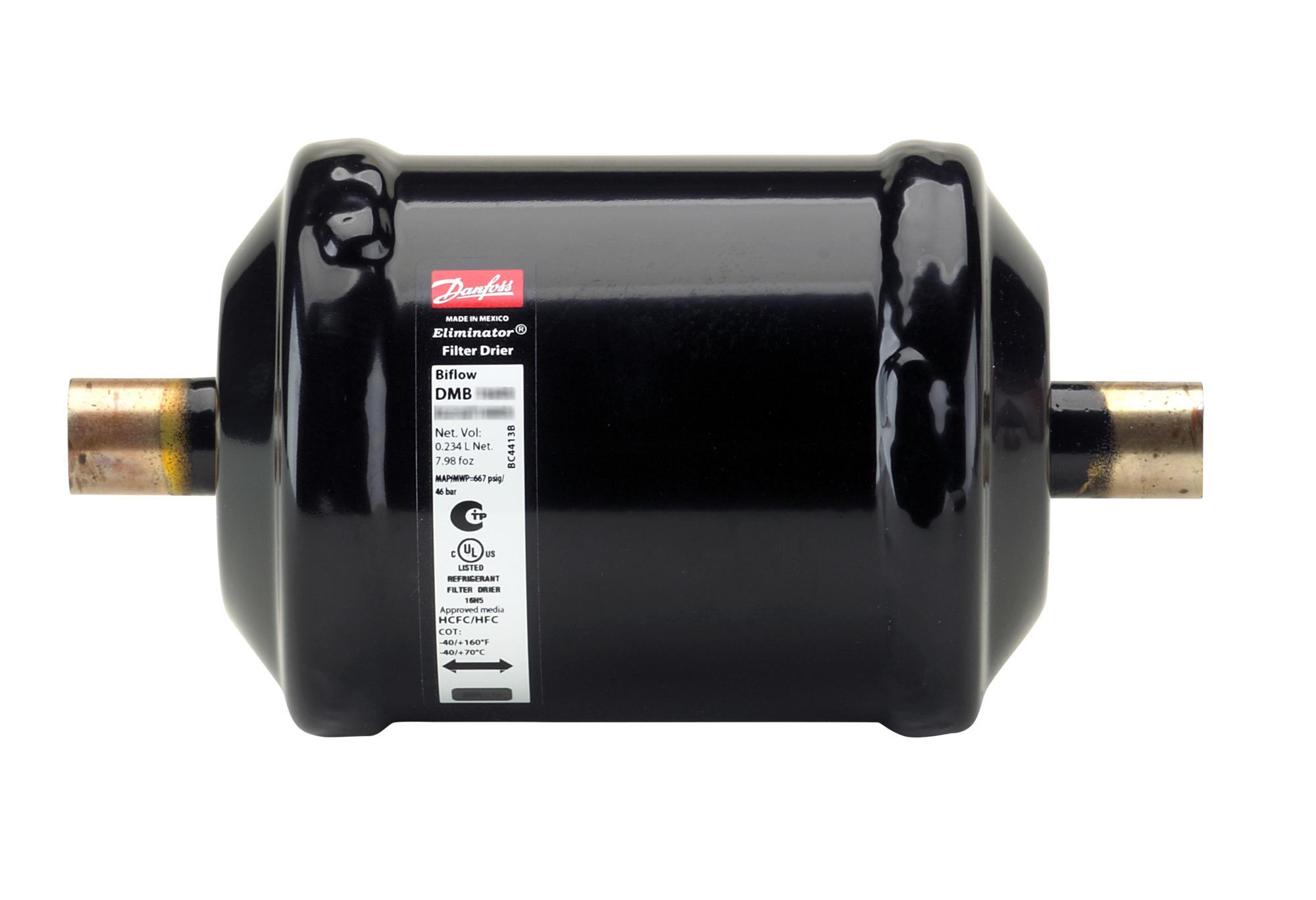 Drier 3/8" Solder DB 163S BI-Bi-Flow