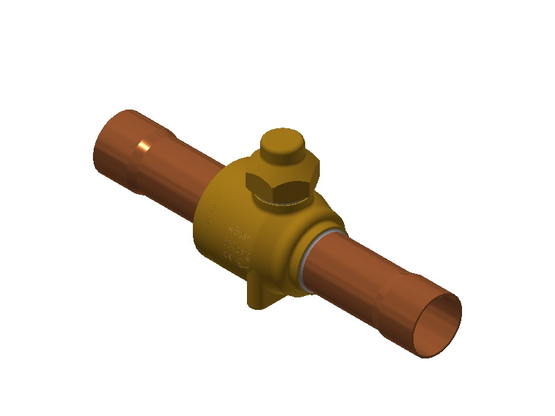 009L7028 Ball Valve GBC 42s 1 5/8" Solder