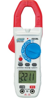 MTD75T-True RMS Clamp Meter 600A