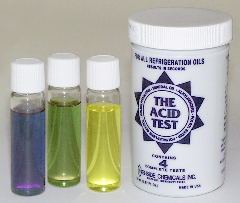 ACID Test Kit for AC & R Systems
