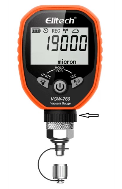 Digital Wireless Vacuum Gauge