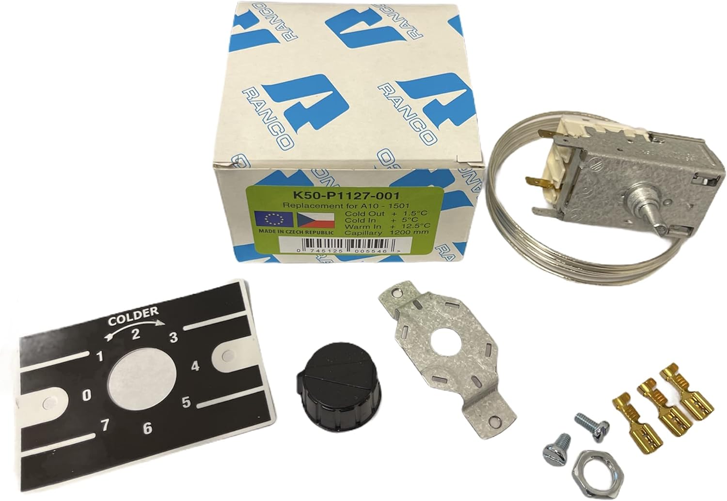 Thermostat for Beverage (Bottle) Cooler  K50P1127001