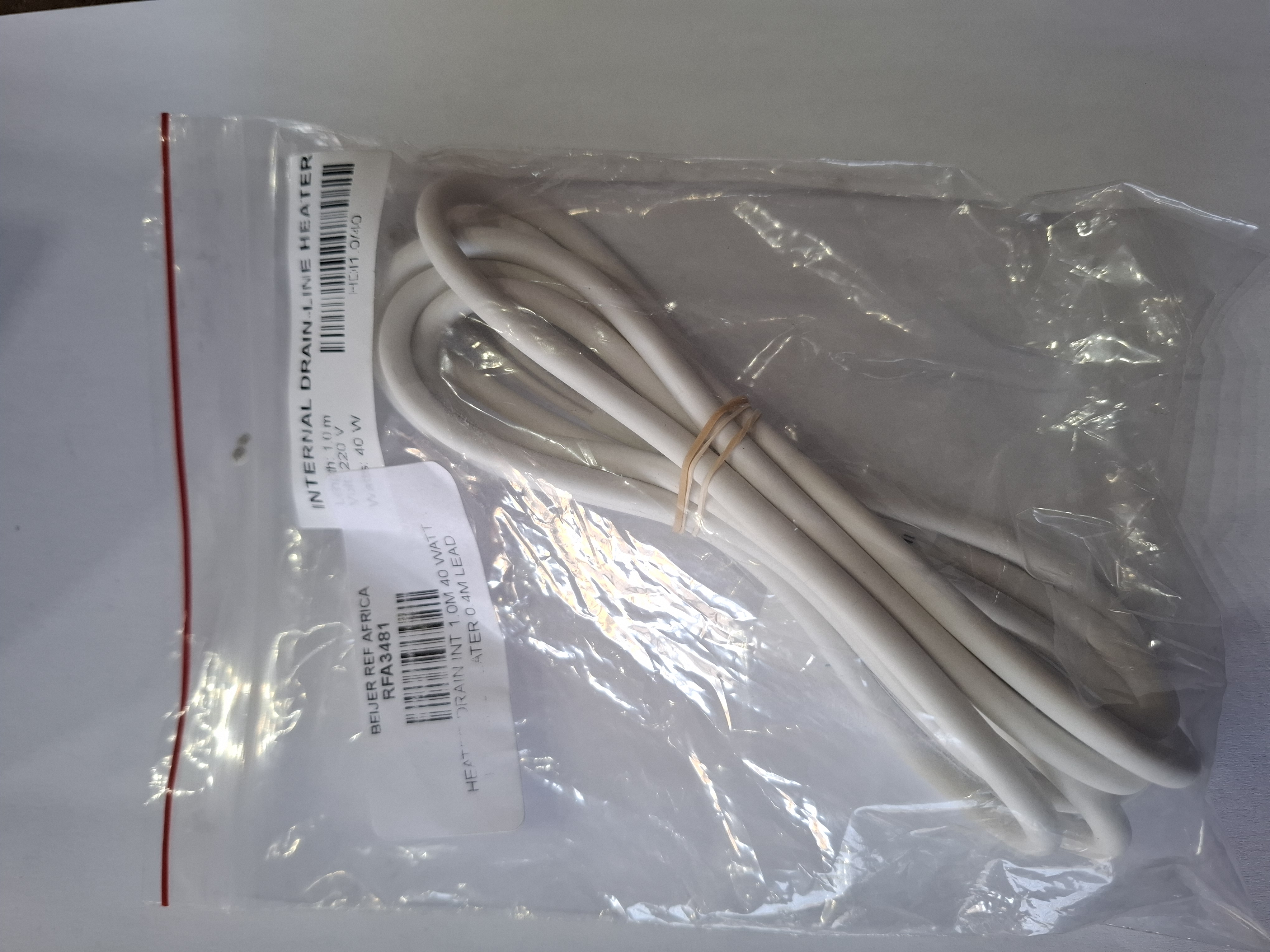 Internal Drain Pipe Heater 1M 40 Watt