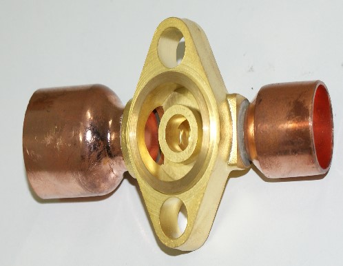 Flange TCL External Equalize 7/8" x 1 1/8" Solder Straight