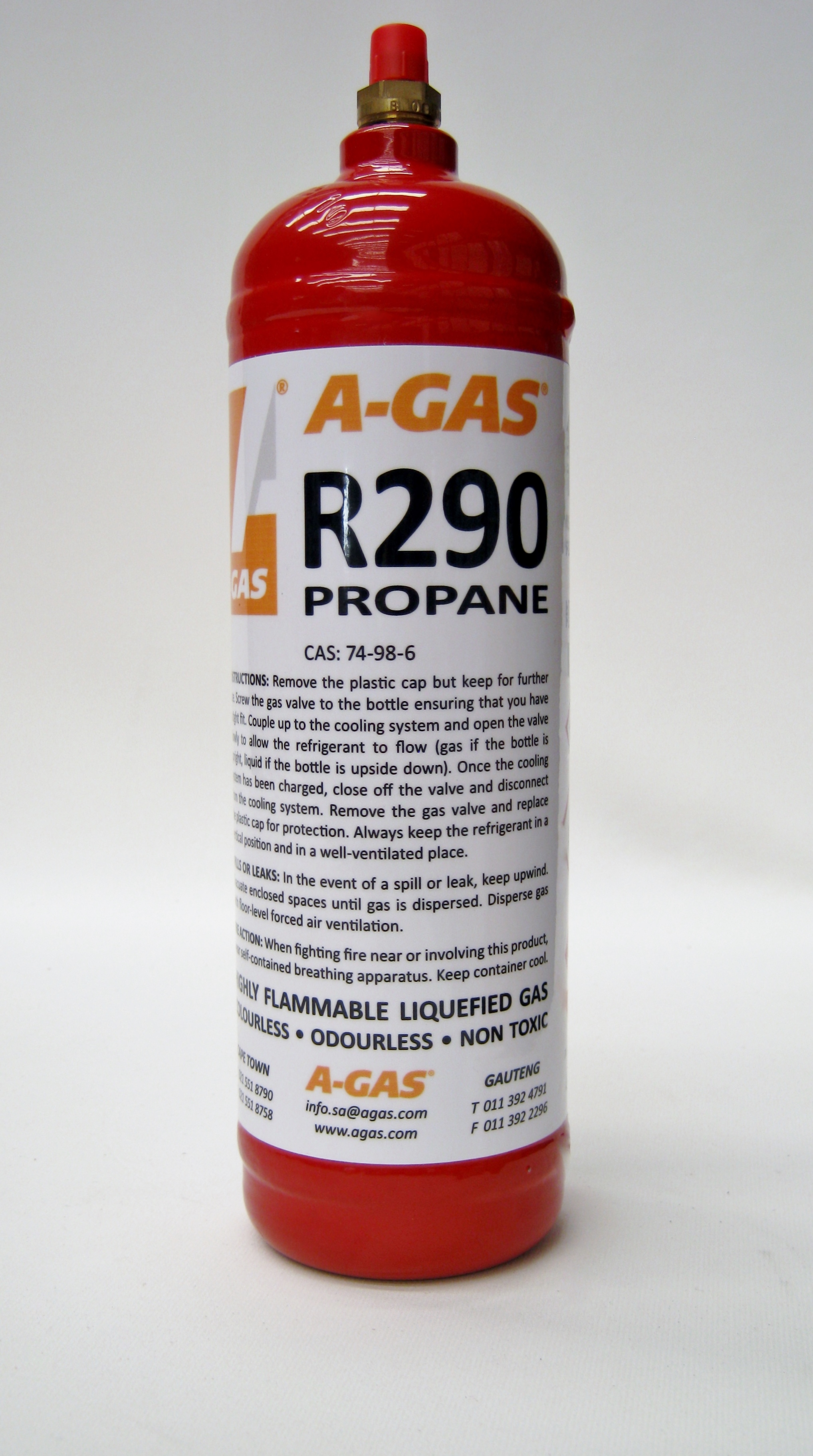 R290 Propane Aerosol Can 400g