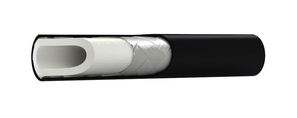 DN6 1m Hose Assembly 1/4” Elbow female 90° + 3/8” Elbow female 90°